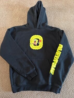 Overtime x SpongeBob SquarePants Black Hoodie Basketball Youth L